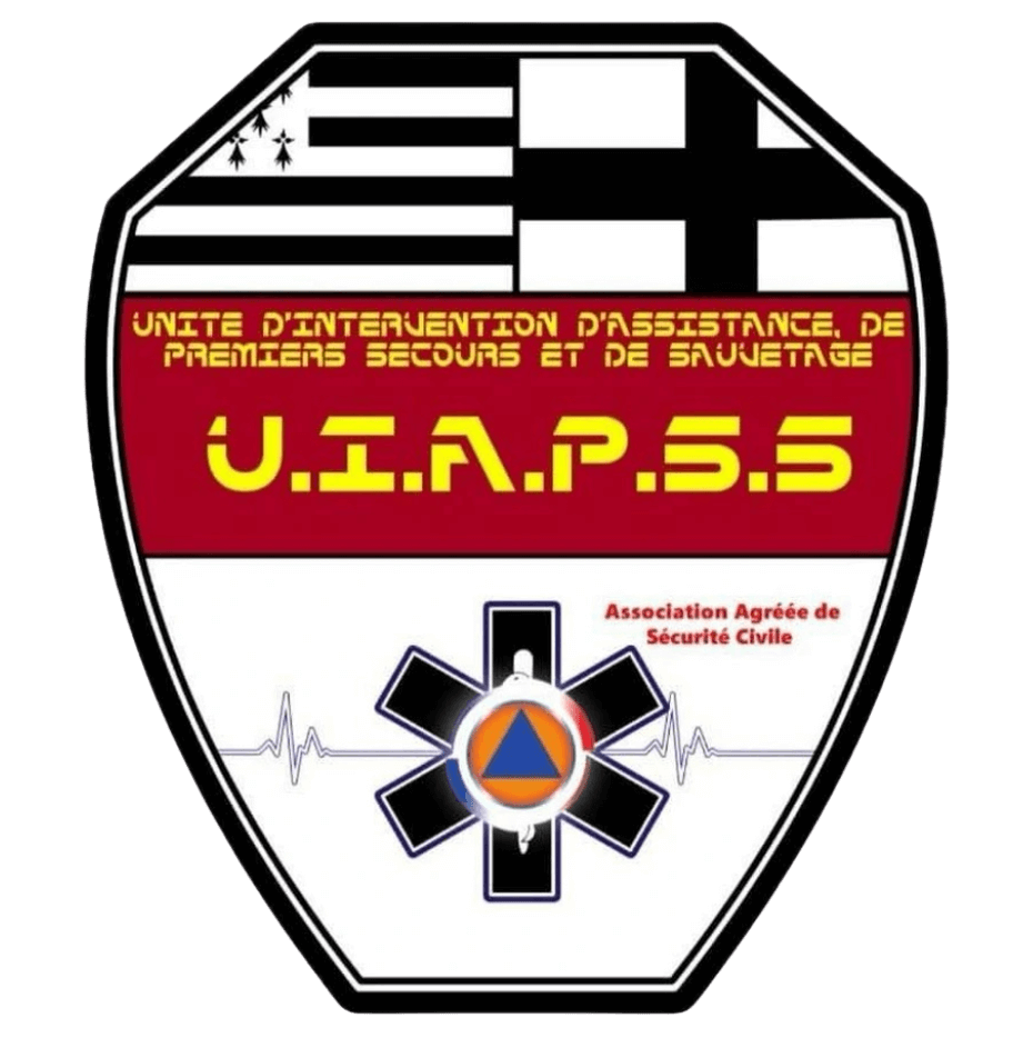 Logo - UIAPSS - Association secourisme Morbihan 56 - Isère 38